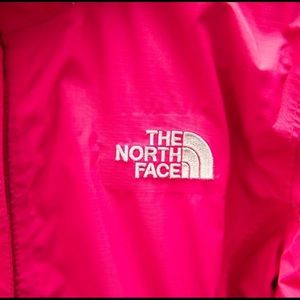 Pink north face windbreaker